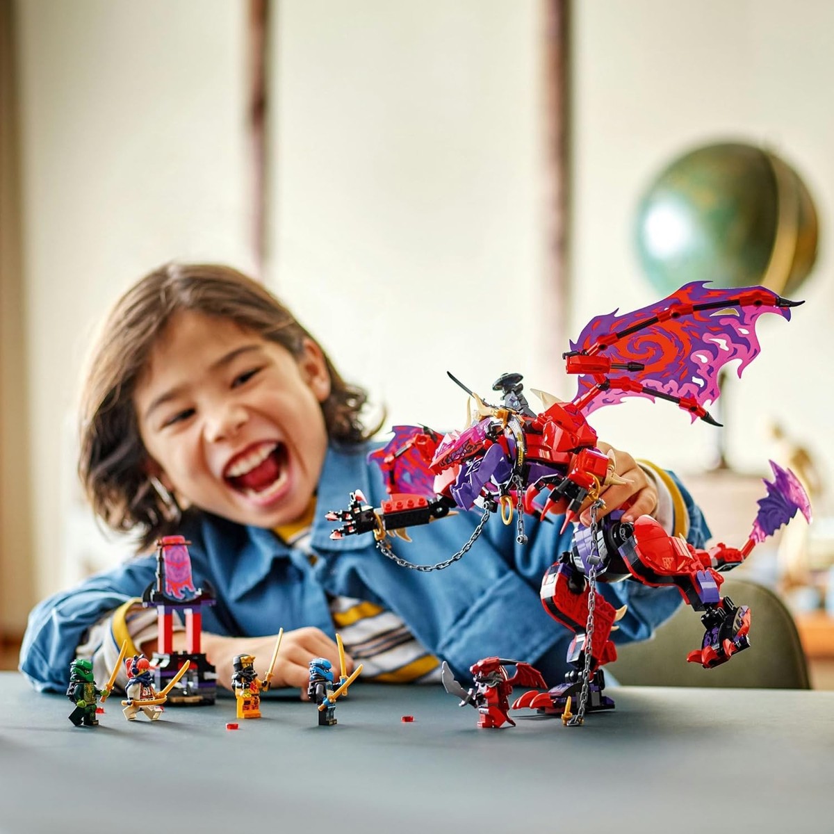 LEGO Ninjago Chaos Dragon Thunderfang Battle Robot 71832