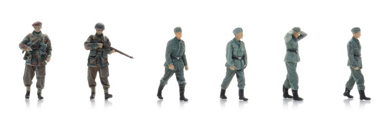 Artitec 7720008 - 1/72 / Wehrmacht Prisoners Of War + British Paratroopers