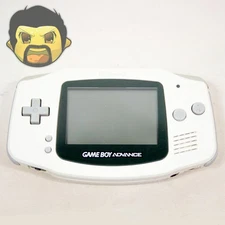 Nintendo GameBoy Advance Console AGB-001 Arctic White Tested Works FAST SHIPPING