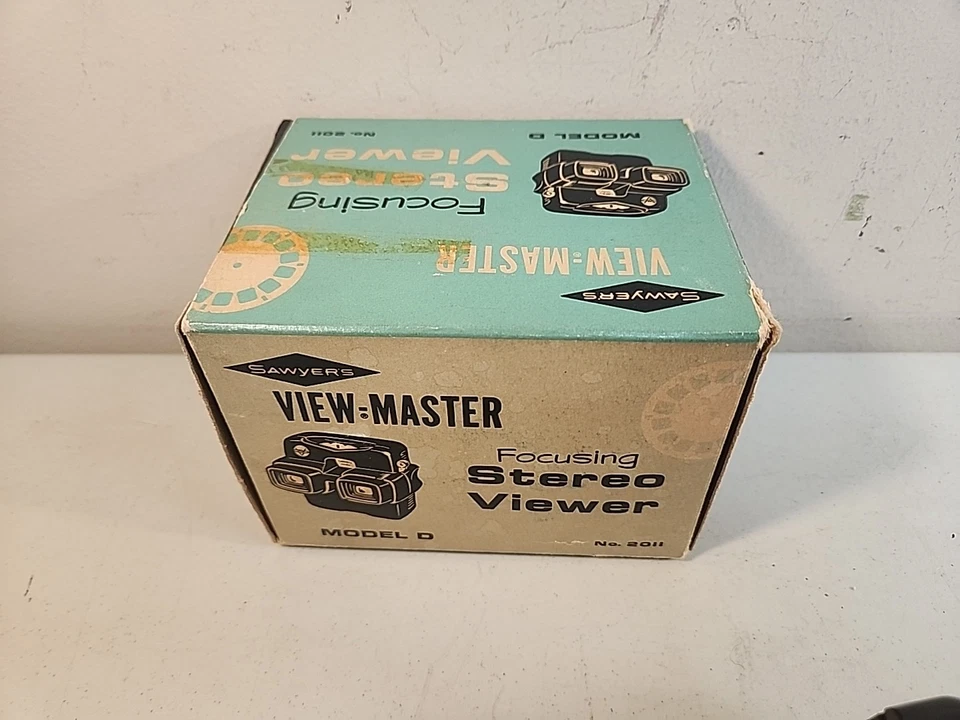 Visor de Enfoque Estéreo Sawyer's View-Master De Colección Modelo D Nº de Producto 2011 con caja Foto 3 de 4