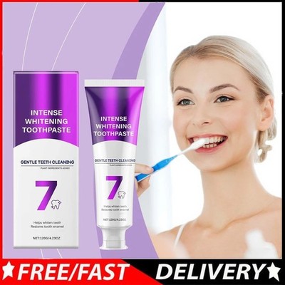 7-Pro Intensive Teeth Whitening Zahnpasta, Sensitive Teeth Whitening Zahnpasta