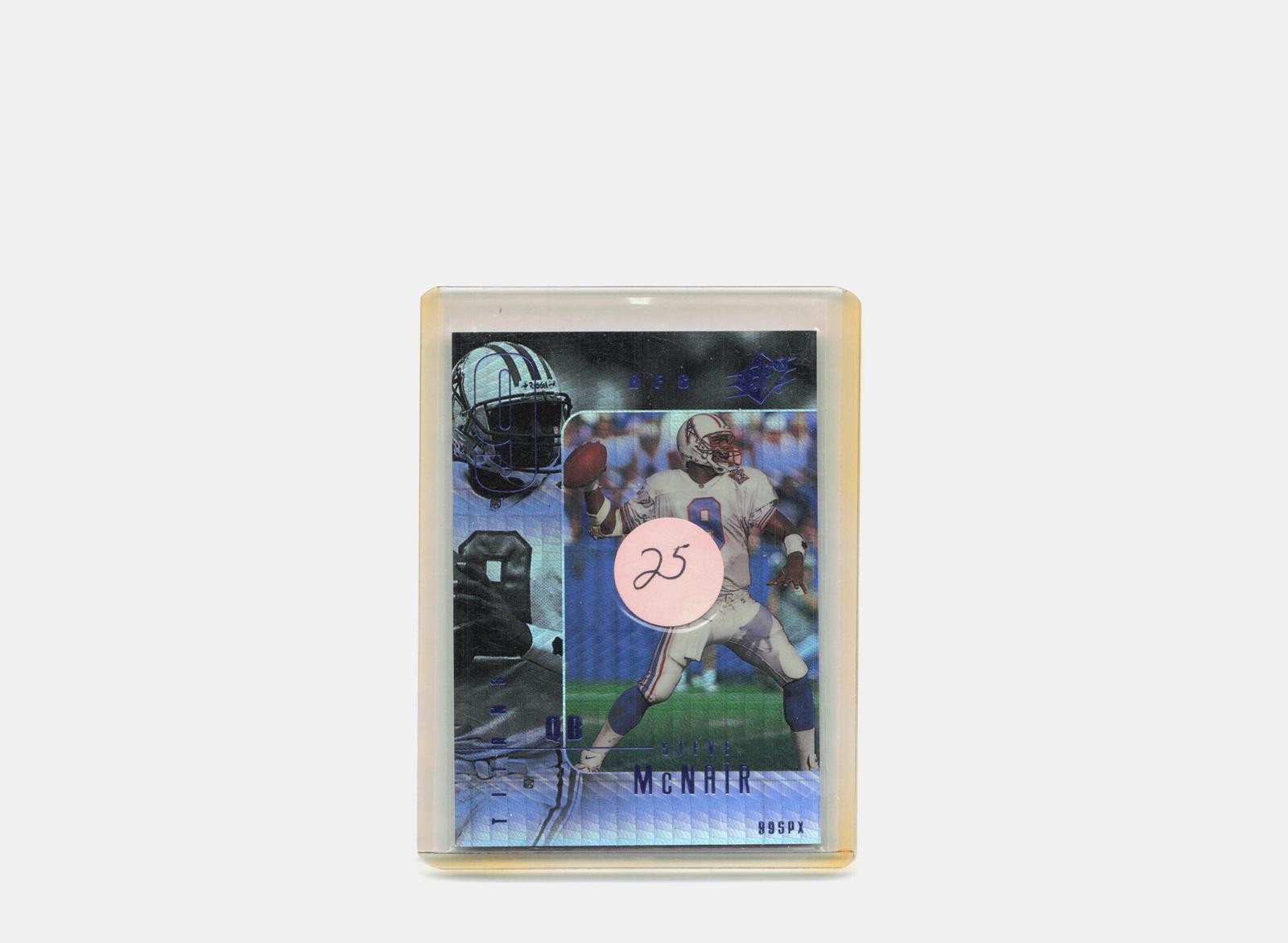 1999 SPx #86 Steve McNair Radiance #/100