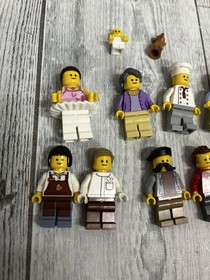 Lego Assembly Square Minifigures Only Lot Of 10