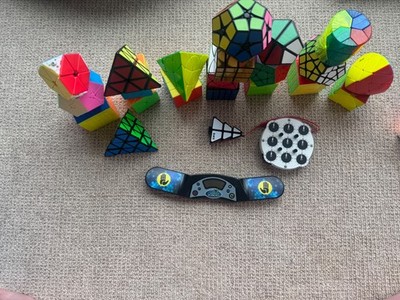 24 piece Rubik s cube collection good condition various puzzles