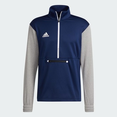 adidas men Team Issue Half-Zip Sweatshirt