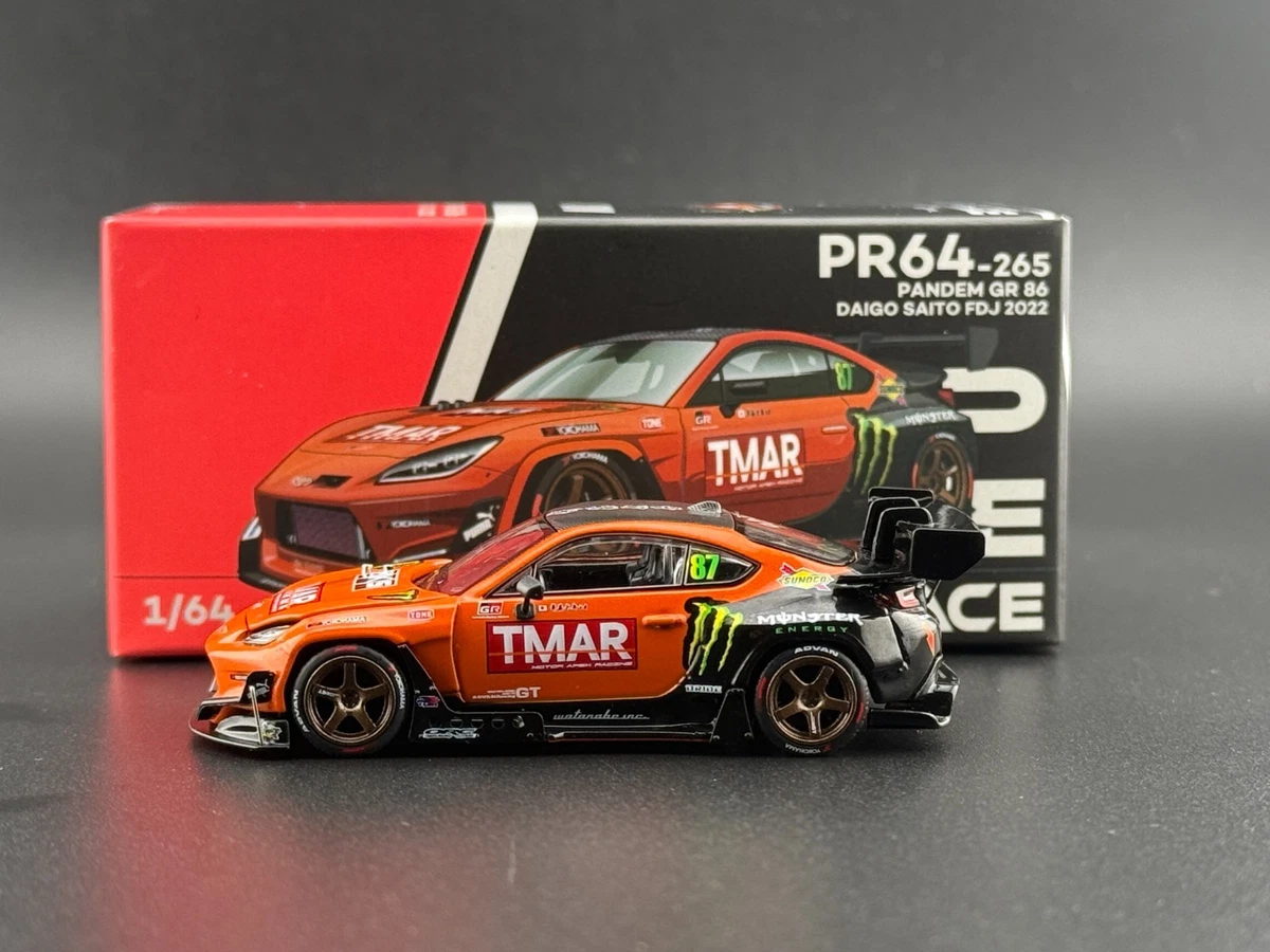 Pop Race Pandem Toyota GR86 DAIGO SAITO FORMULA DRIFT JAPAN 2022