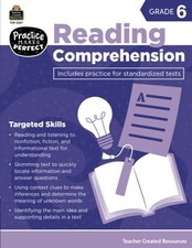 Teacher Created Resources Practice Makes Perfect: Reading Comprehension Grade 6,
