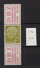 West Germany ZDR S 16 - mint condition - (#BZD-313)