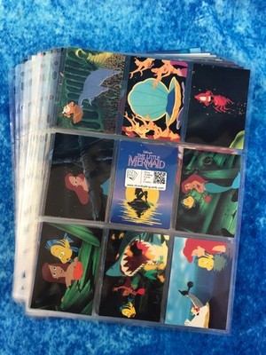 Die kleine Meerjungfrau komplett Trading Card MINI MASTER Set von Pro Set 1991