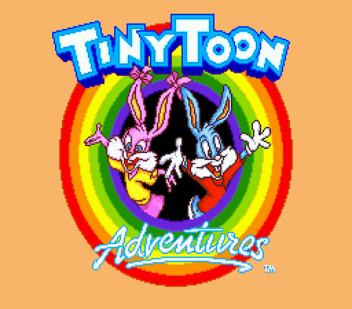 Tiny Toon Buster's Hidden Treasure - Sega Genesis Game