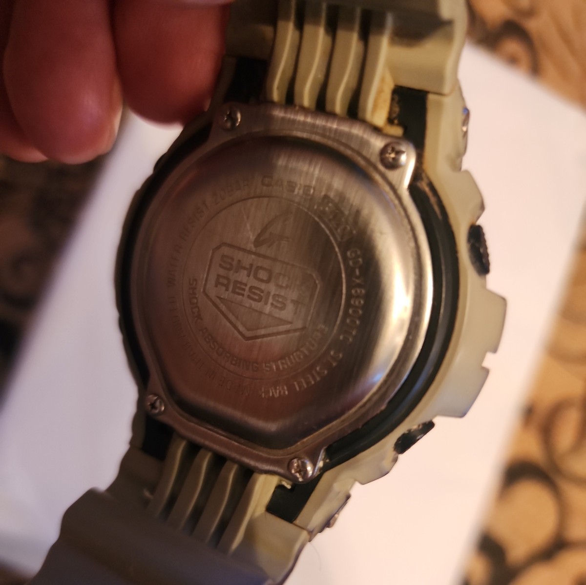 CASIO G-SHOCK GD-X6900TC-8JF Gray Resin Solar Digital Watch | eBay
