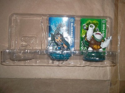NEU 2 Skylanders Figuren Series 2 Toy to Life Blizzard Chill + Zoo Lou