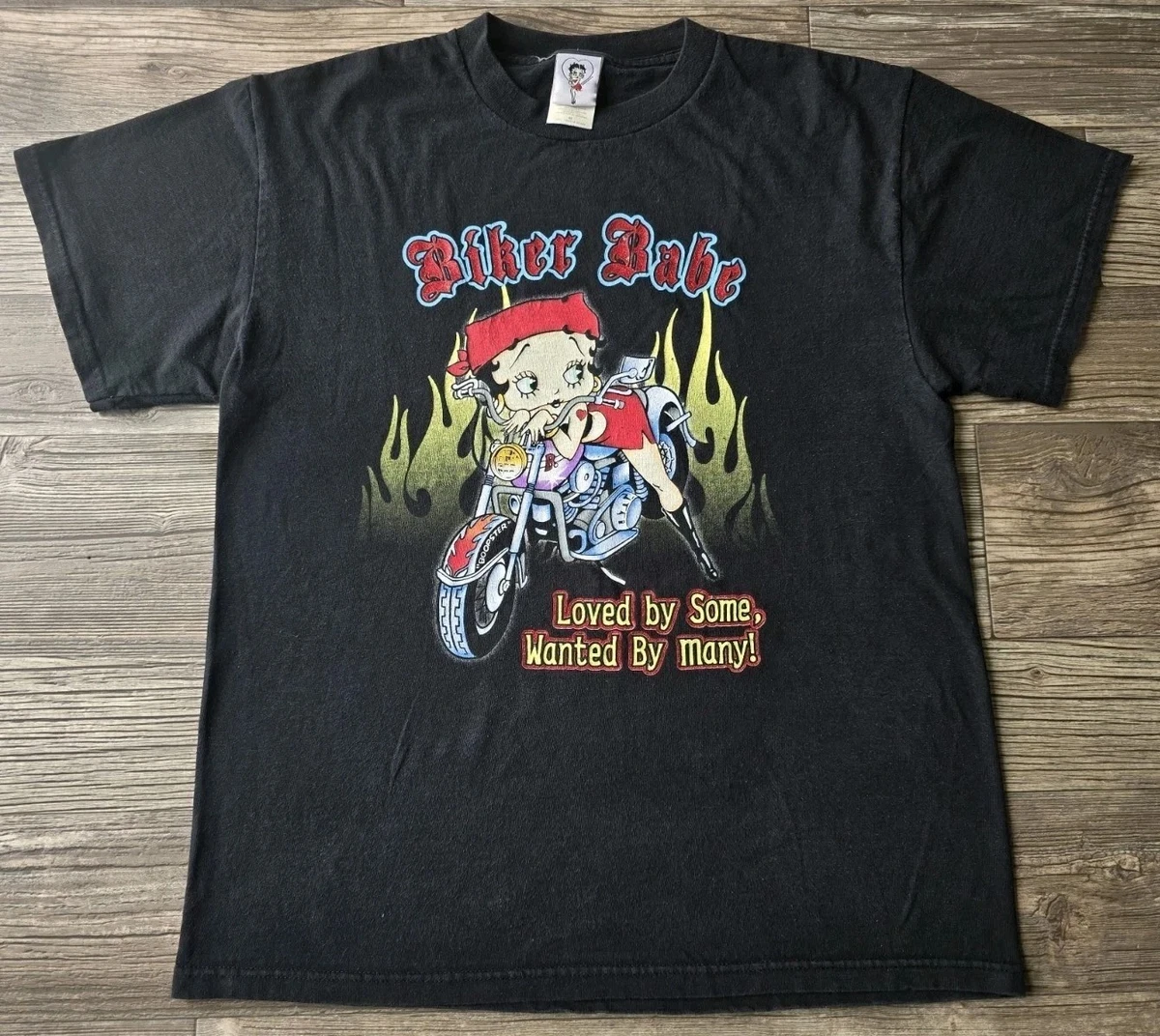Betty Boop Biker T-Shirts for Men for sale | eBay
