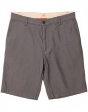 DOCKERS Mens Chino Shorts W36 Large Blue Cotton YF02