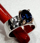 James Avery Julietta Ring Lab-Created Blue Sapphire Sterling Silver and 14k Gold — photo 4