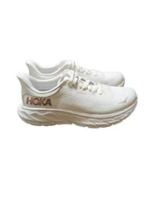 HOKA Arahi 7 Womens Shoes Size 8.5, Color: White/Rose Rold