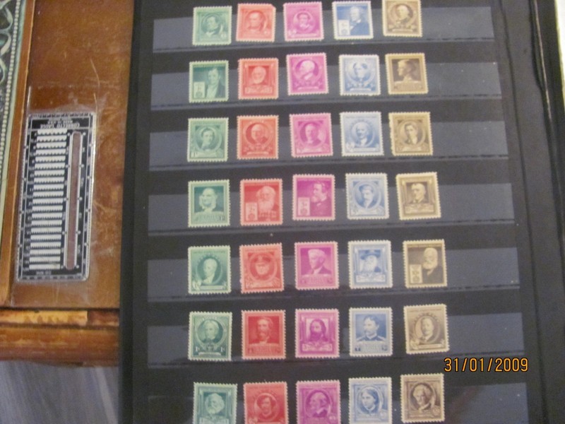 US Stamp Set # 859-893 mnh 1940 c/s