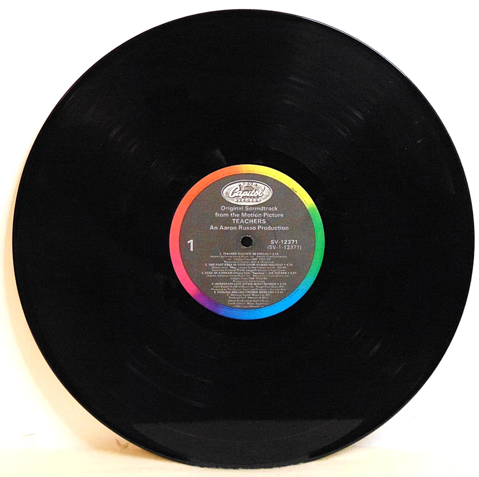 ZZ Top Seger Cocker 38 Special - 1984 Capitol Original Soundtrack "Teachers" NM- - Image 4 of 4