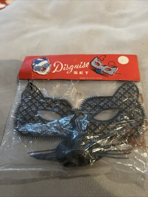 Disguise Set - Vintage Children Cat Masks