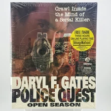 Daryl F. Gates Police Quest IV: Open Season, 1993, Big Box, New & Sealed