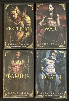 The Four Horsemen - Books 1-4 Lot (Laura Thalassa; Fantasy, Ppbs) Lavabrook Pub.