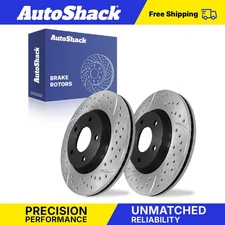 Front Drilled Slotted Brake Rotors for Mitsubishi Galant Eclipse Lancer V6