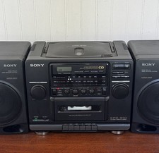 Sony CFD-510 Boombox Stereo CD Player, Casset...