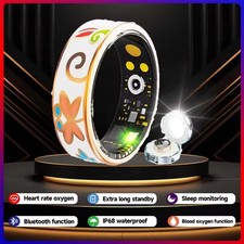 Smart Ring Health Tracker Fitness Tracker Heart Sleep Monitor For iOS&Android