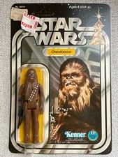 1977 KENNER STAR WARS CHEWBACCA ORIGINAL 12 BACK-A ACTION FIGURE NEW ON CARD