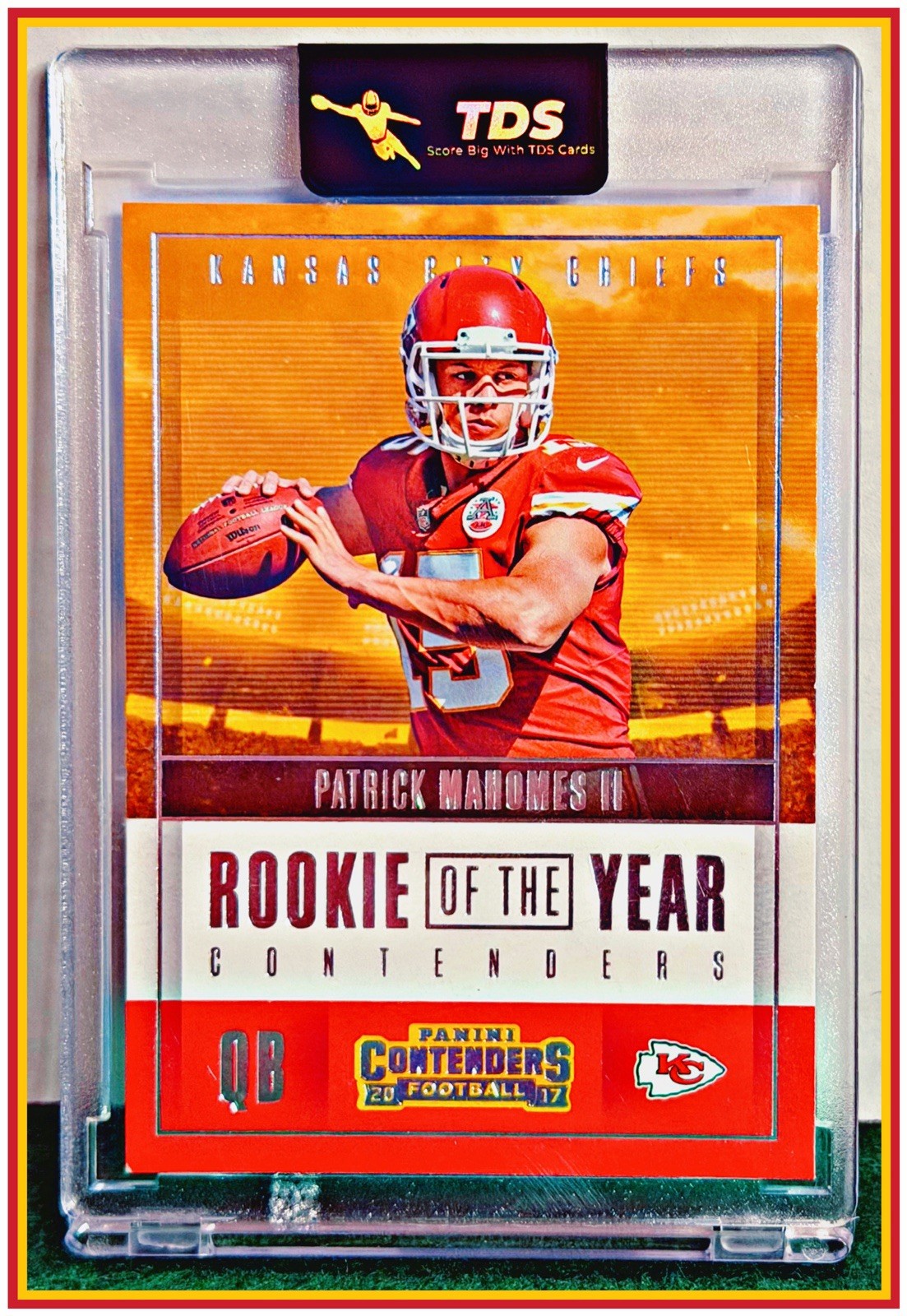 2017 Panini Contenders RC Rookie of the Year #RY-3 Patrick Mahomes II Chiefs