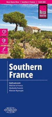 Reise Know-How Landkarte Südfrankreich / Southern France (1:425.000) | deutsch