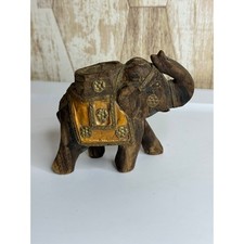 Elephant Figurine Resin Decorative Decor Accent