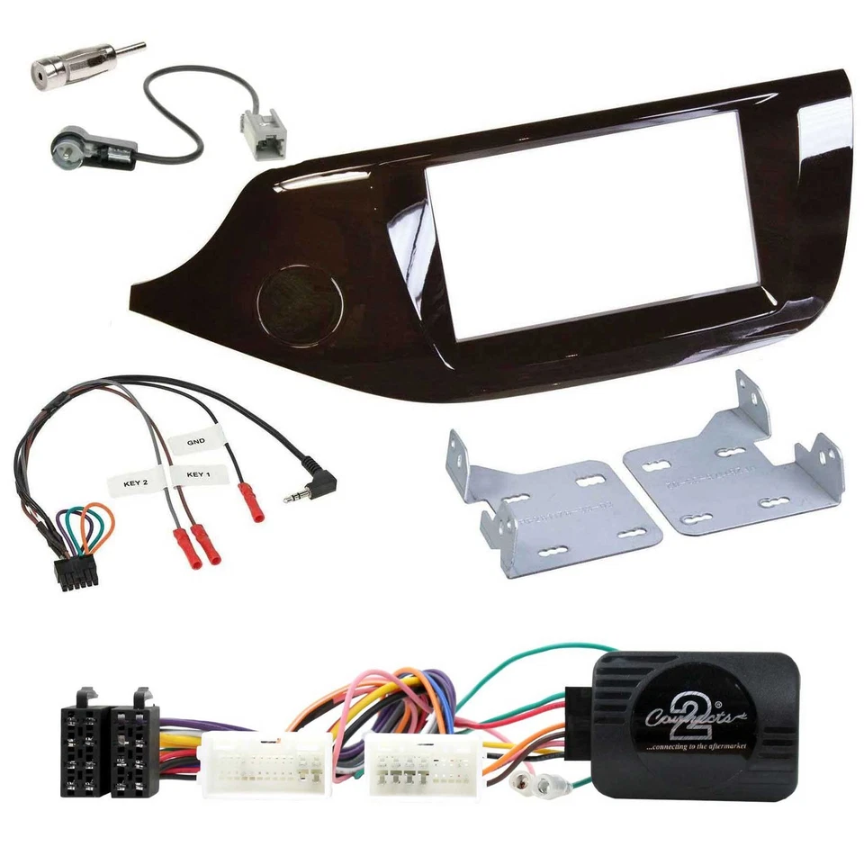 Pioneer 2DIN DAB Lenkrad Bluetooth USB CD Autoradio für Kia Ceed ab 2012 glänzen - Bild 3 von 4