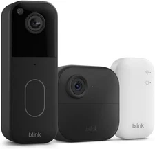 All-new Blink Video Doorbell Plus Outdoor 4 Wireless Camera & Sync Module Core