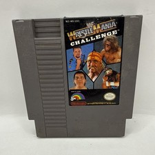 WWF WrestleMania Challenge (Nintendo NES, 1985 Video Game Tested Clean 