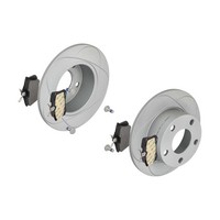 ATE Bremsscheiben Ø245MM + BremsbelÄGe Hinten FÜR VW Passat B5 Audi A6 C5 B5.5