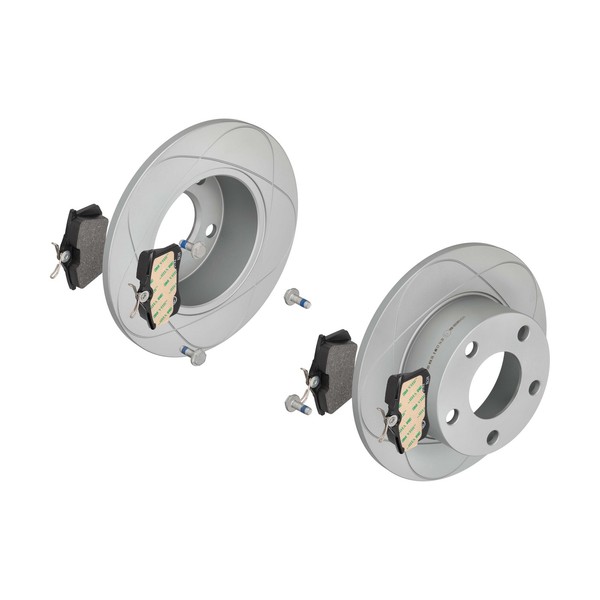 ATE Bremsscheiben Ø245MM + BremsbelÄGe Hinten FÜR VW Passat B5 Audi A6 C5 B5.5-image