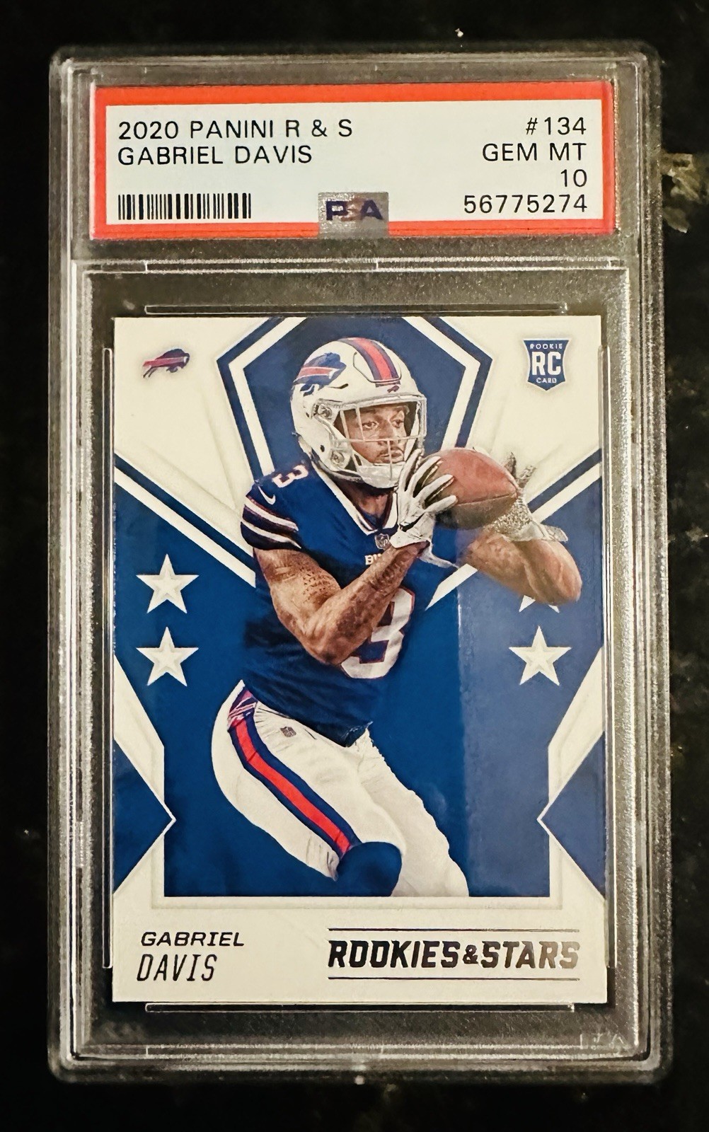 Gabriel Davis Panini Rookies & Stars #134 Base