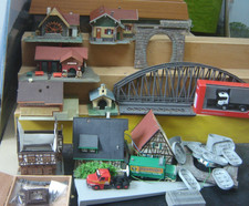 HO Gebaute Häuser ,Brückenteile ,Lkws  "Gebraucht"(179)