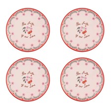 Cath Kidston Cherry Set of 4 Melamine Side Plates