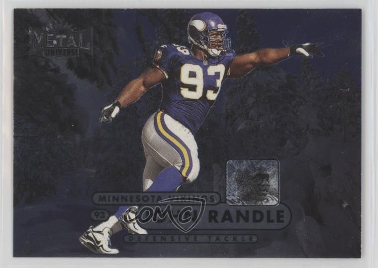 1998 Metal Universe John Randle #14 HOF 1mv8