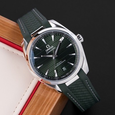 Omega Seamaster Aqua Terra 38mm NEW 2026 Olive Green 220.12.38.20.10.001