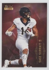 2021 Wild Card MATTE Retail Chase Red Sage Surratt #MBC-69 Rookie RC 11ur. rookie card picture
