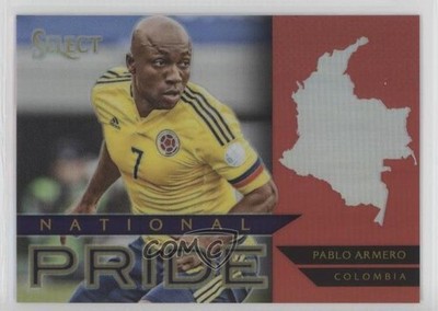 2015-16 Panini Select National Pride Red Prizm 36/199 Pablo Armero #11 0c2