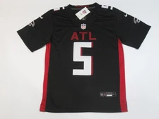 Drake London #5 Atlanta Falcons Men's OnField Game Jersey Black