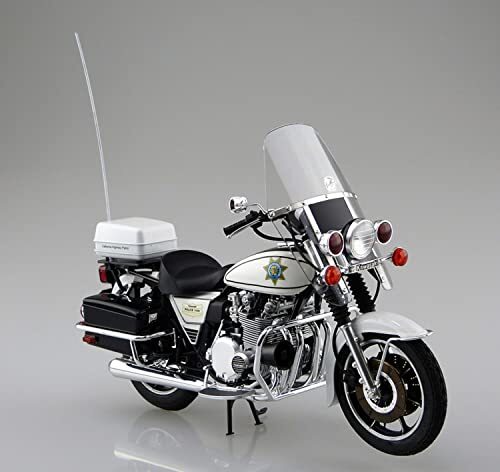 Kawasaki POLICE 1000 KZ1000C '81 1/12 新品 AOSHIMA 1/12 Kawasaki KZ1000C Police 1000 The Bike series No.59
