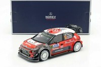 Citroen C3 Wrc #11 Tour De Corse 2018 Loeb Elena Norev 1/18 Metall