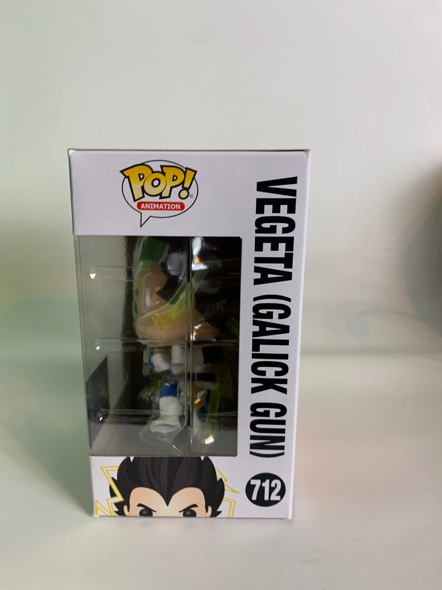 Figurine Pop Dragon Ball Z #712 pas cher : Vegeta (Galick Gun) - Métallique  [Chase]