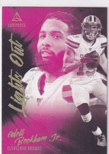 2020 Panini Luminance #LO7 Odell Beckham Jr. Lights Out NM
