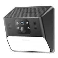 Cinnado Solar Security Camera 2K Wireless Outdoor Cam Human Detection Waterproof